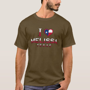 Camiseta Melissa, Texas