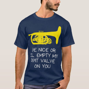 Camiseta Mellofone Engraçado Seja legal ou esvazie minha c