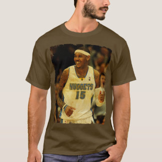 Camiseta Melo Anthony Vintage Design De Basquete 5