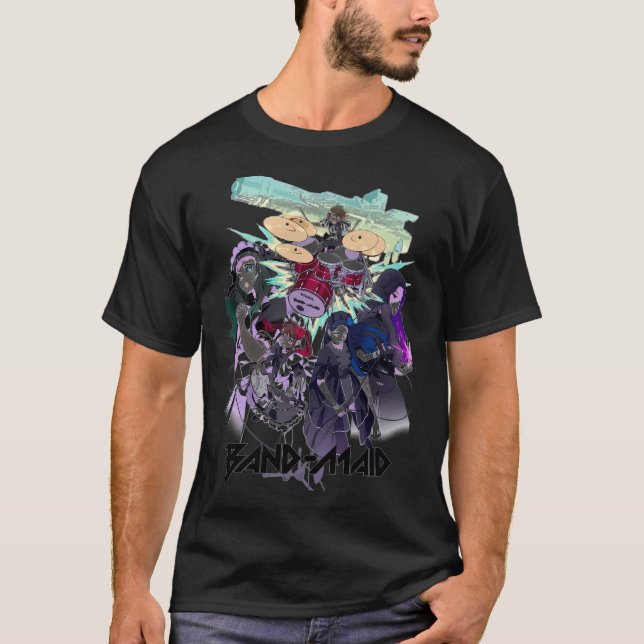 Camiseta Melodias Maid-Core (Frente)