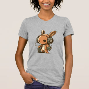 Camiseta Melódico Bunny: Uma Viagem Musical