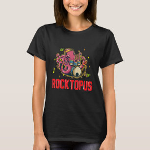 Camiseta Melodious Oito Limbed Rocktopus Harmonic Kraken
