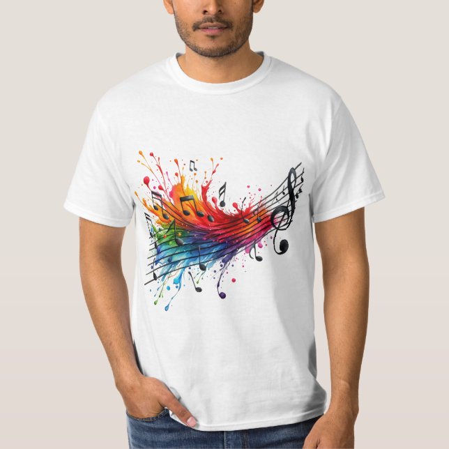 Camiseta Melody Masterícula Man T_Shirt (Frente)