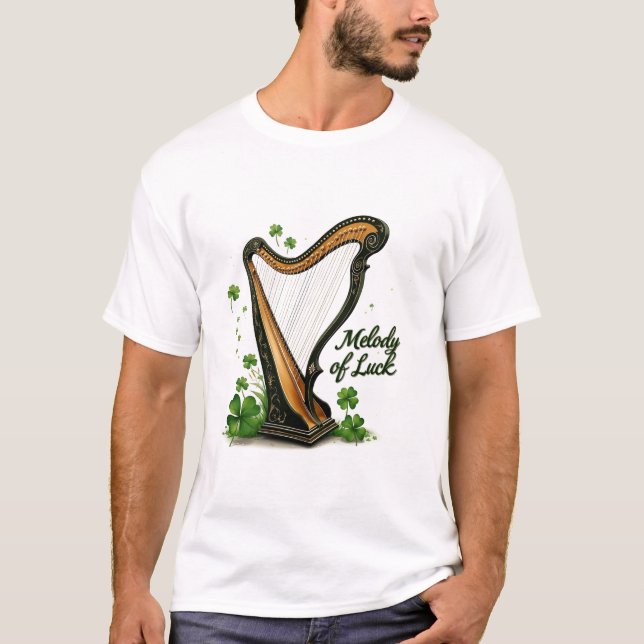 Camiseta Melody of Luck Harp (Frente)