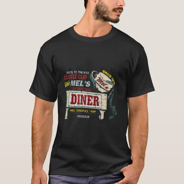 Camiseta Mel'S Diner From Alice Distressed (Frente)