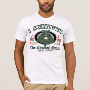 Camiseta Meltdown do Mercado de Wall Street