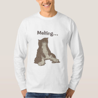 Camiseta Melting Cat