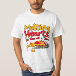 Camiseta Melting Hearts, One Slice at a Time T-shirt