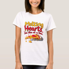 Camiseta Melting Hearts, One Slice at a Time T-shirt