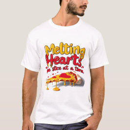Camiseta Melting Hearts, One Slice at a Time T-shirt