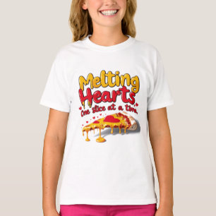 Camiseta Melting Hearts, One Slice at a Time T-shirt