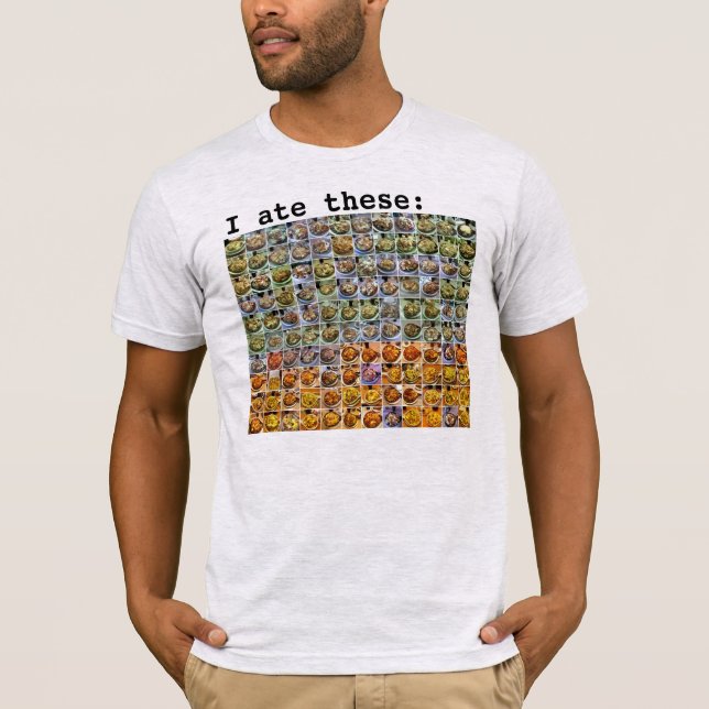 Camiseta melting pot que eu comi (Frente)