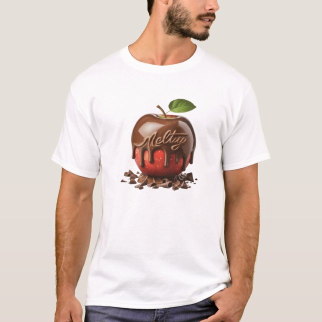 Camiseta Melty Encontra-Se Crunchy: A Mordida Perfeita (Frente)