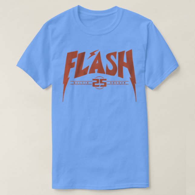 Camiseta Melvin Gordon flash (Frente do Design)