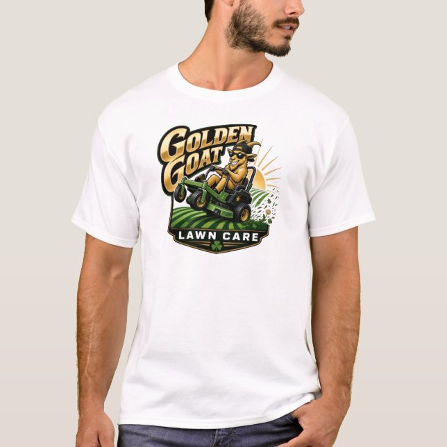 camiseta mem cabra dourada (Frente)