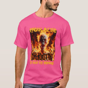 Camiseta Mema De Duro Engraçado Nas Folhas