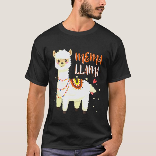 Camiseta Mema Lhama (Frente)