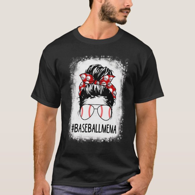 Camiseta Mema Life Messaging Bun Softball Mot (Frente)
