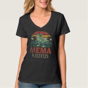 Camiseta Memasaurus Rex Dinosaur Mema Saurus Família Matchi