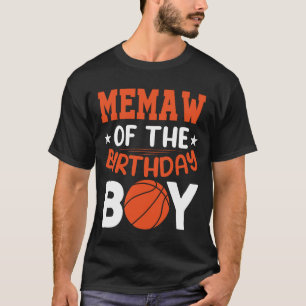 Camiseta MEMAW Do Birthday Boy Basball