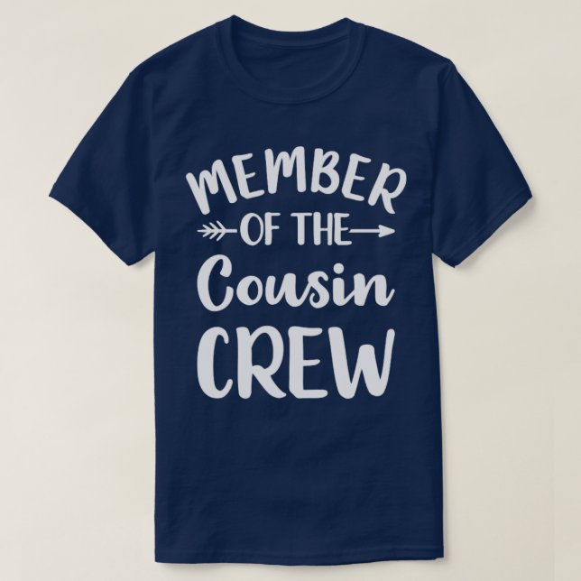 Camiseta Member of the cousin crew2 (Frente do Design)