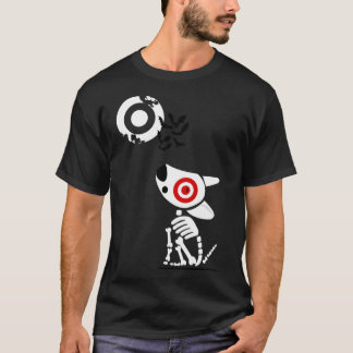 Camiseta Membro da Equipe do Cachorro de Bullseye Cute