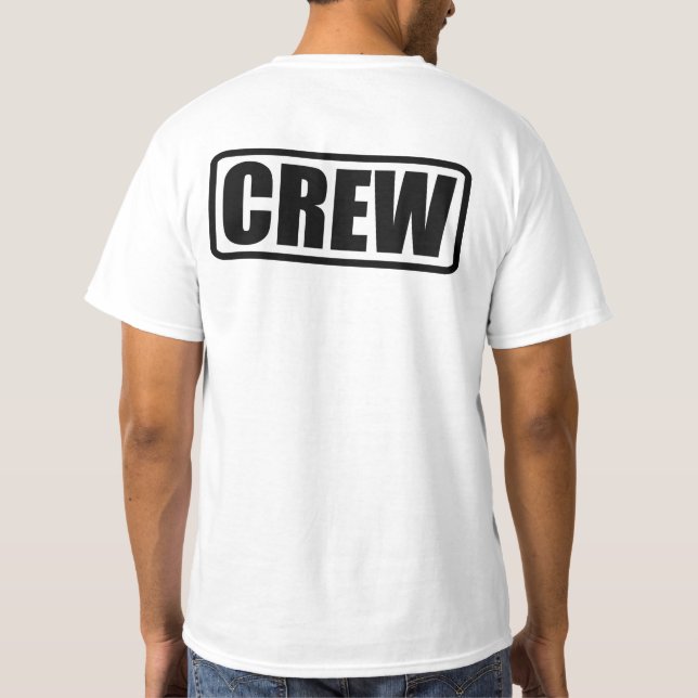 Camiseta Membro da Equipe - Equipe de Eventos (Verso)