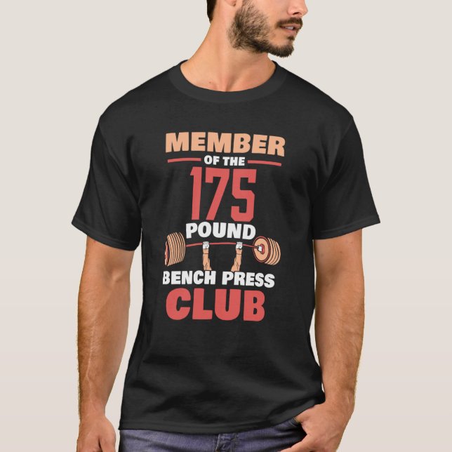 Camiseta Membro Da Força Do Clube De Imprensa Bench De 175  (Frente)