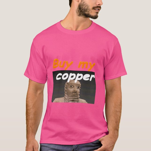 Camiseta Membro da Queixa Ea-Nasir Anciente de Cobre (Frente)