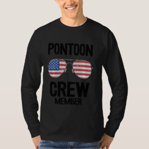 Camiseta Membro da Tripulação de Pontoon - Família de Bande