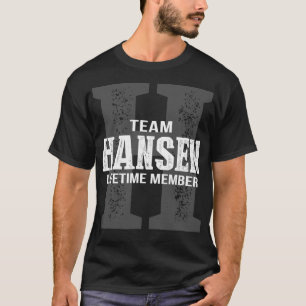 Camiseta Membro da vida da equipe HANSEN