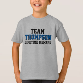 Camiseta Membro da Vida Útil da Família de Equipe - Adotar