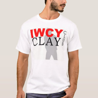 Camiseta MEMBRO de CLUB_Large Logo_NO da ARGILA de IWCY