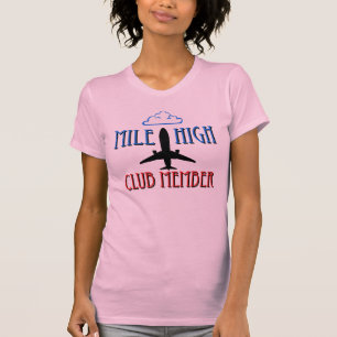 Camiseta Membro de clube alto da milha