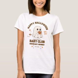 Camiseta Membro do Clube Bebê Feliz Halloween