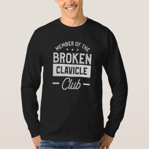 Camiseta Membro do Clube da Clavícula Quebrada Recuperação