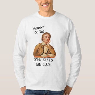 Camiseta Membro do clube de fãs John Keats