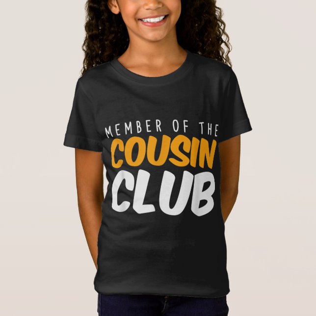 Camiseta Membro Do Clube De Primo Irmãos Relativos (Frente)