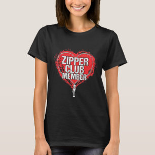 Camiseta Membro do Clube Zipper Engraçado Humor Funny