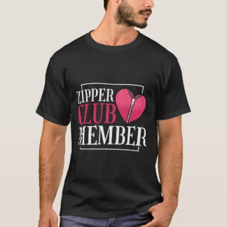 Camiseta Membro do Clube Zipper Sensibilização para a Doenç