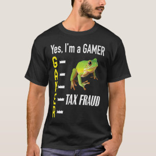 Camiseta Membro do jogador Cometer Fraude Fiscal Sapo Estra