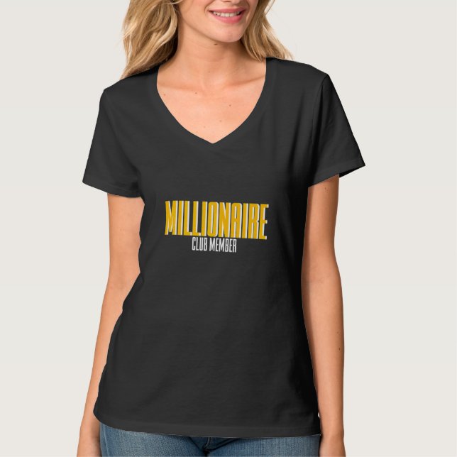 Camiseta Membro do Millionaire Club (Frente)