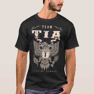 Camiseta Membro do TEAM TIA Lifetime.