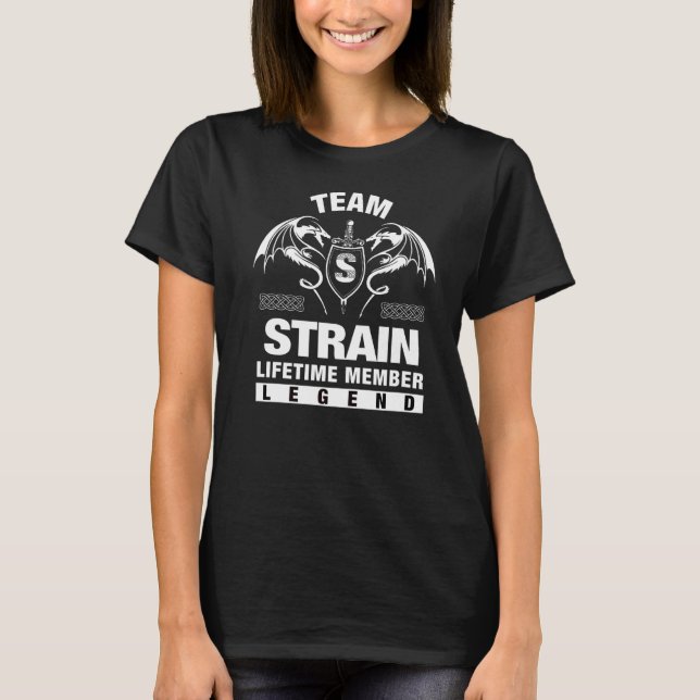 Camiseta Membro do tempo de vida da equipe de stress (Frente)