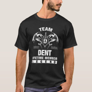 Camiseta Membro do Tempo de Vida do Dent da Equipe