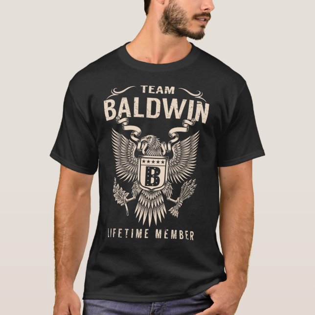 Camiseta Membro do Tempo de Vida do Team BALDWIN (Frente)