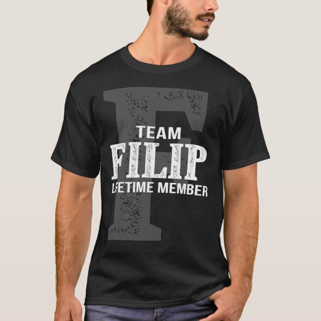 Camiseta Membro do Tempo de Vida do Team FILIP (Frente)