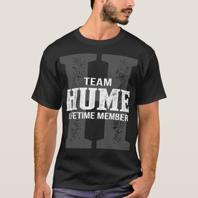 Camiseta Membro do Tempo de Vida do Team HUME (Frente)