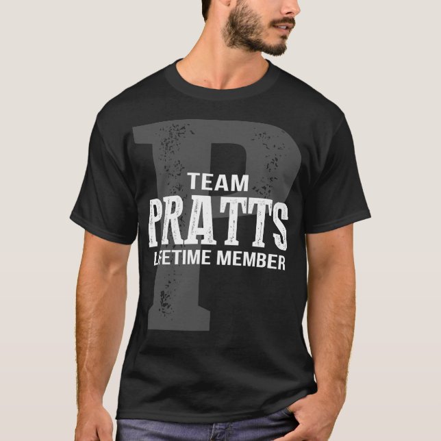 Camiseta Membro do Tempo de Vida do Team PRATTS (Frente)