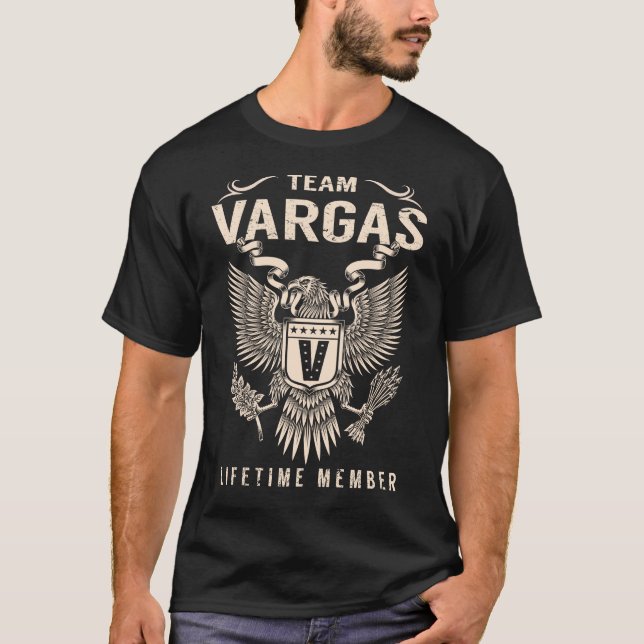 Camiseta Membro do Tempo de Vida do Team VARGAS (Frente)